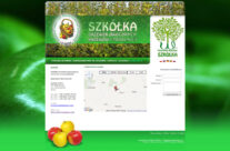 Strona internetowa Gospodarstwa Szkółkarskiego – Bogusław Wawrzonek – Zasów