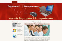 Strona internetowa Pogotowia Komputerowego