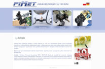 Strona www Zakładu Mechanicznego PIMET